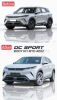 Kit de Carrocería Nuevo para BYD Yuan up 2025, Alerón Delantero de PP, Difusor Trasero, Alerón de Techo, Negro Brillante, Accesorios Exteriores con Clip