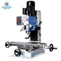 Mesin Bor Presisi Tinggi Jeolutee ZX32G, Mesin Bor Logam, Fungsi DRO, Tapping, Drilling, Milling, 220V/380V