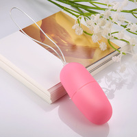 Mini vibromasseur noir étanche 3 vitesses style lecteur MP3 avec télécommande, finition givrée, pour femmes adultes, batterie intégrée