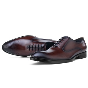 <span class=keywords><strong>Zapatos</strong></span> de vestir para hombre <span class=keywords><strong>Oxford</strong></span> de cuero genuino italiano, moda clásica hecha a mano, precio barato, 2020 - Product Image 1