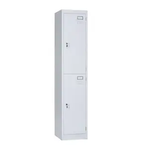 CBNT 2 Door Metal Storage Cabinet For Cell Phone Charge Locker Mobile Phone Locker L-B2