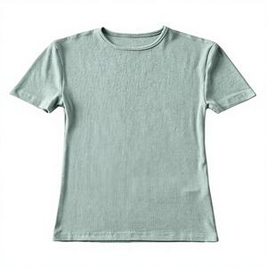 T-shirt vintage pour femme, mode estivale, vente en gros, logo personnalisé, fibre de bambou, coupe décontractée, streetwear, tee-shirt OEM, fabrication en usine - Product Image 1