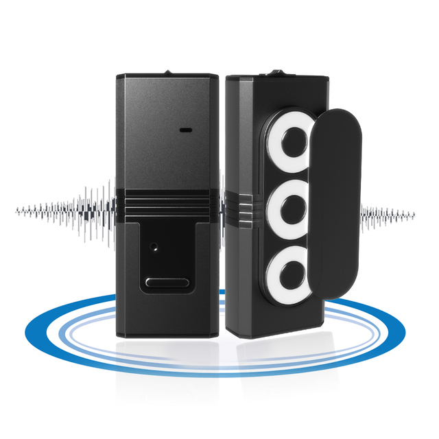 KINGNEED Q9 Mini Digital Sound Recorder 8G Memory Magnetic WIFI Audio Voice Recorder Torch Light Long Time Recording 1-Year