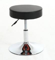 Tabouret de bar pivotant réglable en gros, chaise moderne en cuir et métal pour usage commercial, restaurant et pub