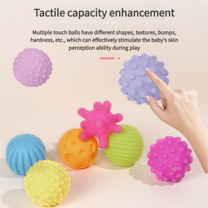 Bé mềm nhựa cảm ứng Bóng cho nước chơi và nắm bắt đào tạo <span class=keywords><strong>Manhattan</strong></span> tay <span class=keywords><strong>massage</strong></span> đồ chơi cho Tactile nhận thức - Product Image 2