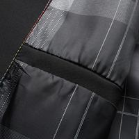 RCX Fabricant Automne Noir Coupe-Vent À La Mode De Luxe Hommes Veste De Mode