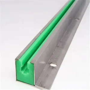 Plastic products factory conveyor sliding linear guides PE UPE UHMW-PE plastic guide rail