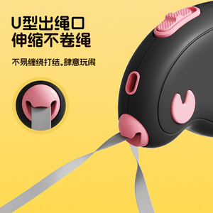 Correa para Mascotas Aiwo, Correa Retráctil Portátil para Gatos, Nailon, Diseño de Dibujos Animados, Tamaño Pequeño, Cinturón de Tracción a Prueba de Explosiones - Product Image 2