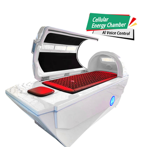 Professional Far Infrared Space Capsule 7 Color Photon <b>Light</b> Ozone Sauna Spa Capsule Full‑Body Detox Skin Rejuvenation Beauty Eq - Product Image 2