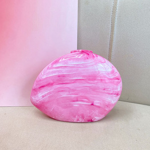 Bolso de mano personalizado de diseño de moda, bolso rígido con textura de piedra, color ámbar, bolso cruzado Tanjing - Product Image 3