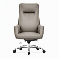Vente directe d'usine, chaise de bureau pivotante de direction à dossier haut, en cuir PU, réglable en hauteur, chaises de bureau de direction