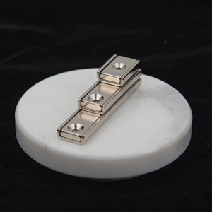 Strong <strong>Pulling</strong> Force Magnetic rare Earth Neodymium <strong>Block</strong> Countersink Holes Pot Magnets - Product Image 5