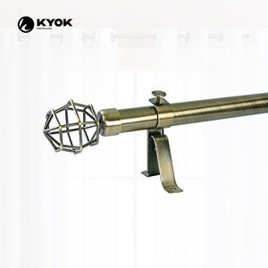 KYOK - Soporte para Barra de Cortina Fácil de Instalar, Sin Necesidad de Soporte para Barra de Cortina, para Barra de Cortina Inteligente Extensible 3D, Funda de Malla para Barra de Cortina - Product Image 4