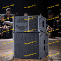 Sistema de Sonido con Subwoofer de 15 Pulgadas, Equipo de Audio Profesional, Caja Acústica Pasiva de Arreglo Lineal