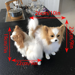 Peluche Realista de Perro Bichón Frisé, Diseño Rústico con Detalles de Animal, Decoración para el Hogar, Regalo para Amantes de las Mascotas, Superficie de Peluche, Modelo de Cachorro - Product Image 2