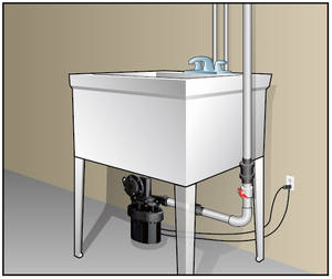 مضخات حوض المطبخ بالوعة مضخة الحوض الموردين مضخة بالوعة المرافق الحرارية - Product Image 2