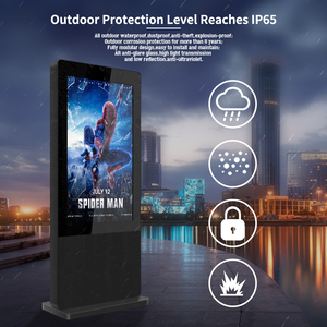 Pantalla Táctil Publicitaria para Exteriores de 55 Pulgadas 2k 2500cd/m, Resistente al Agua Ip65, Señalización Digital LCD y Pantalla Ld-g550a 55 - Product Image 5