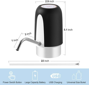 Vendita calda miglior prezzo Mini istantaneo acqua potabile automatica Usb pompa elettrica erogatore di acqua per 5 galloni <span class=keywords><strong>bottiglia</strong></span> - Product Image 2