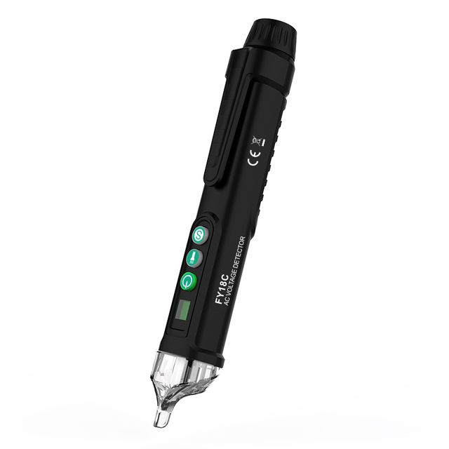 Non-Contact 1000V Electric High Voltage Pen Type Electrical Circuit Breakdown Tester Indicator Finder Voltage Detector FY18C
