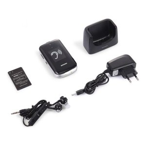 Celular 2G GPRS AMICO Supervoice Negro y Plateado - Product Image 5