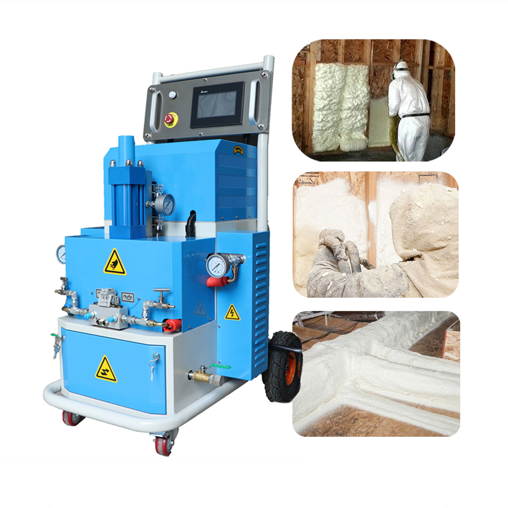 Usine prix portable polyuréthane d'isolation de mousse de jet de machine