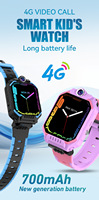 Montre connectée pour enfants C86 Advanced 4G LTE avec double caméra et moniteur de fréquence cardiaque pour la sécurité des enfants et les soins familiaux
