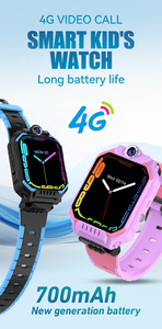 นาฬิกาอัจฉริยะสำหรับเด็ก C86 รุ่นขั้นสูง รองรับ 4G <span class=keywords><strong>LTE</strong></span> พร้อมกล้องคู่และเครื่องวัดอัตราการเต้นของหัวใจ เพื่อความปลอดภัยของเด็กและการดูแลครอบครัว - Product Image 3