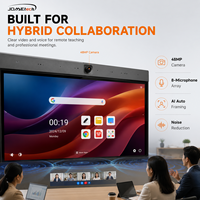 Pizarra Interactiva Inteligente de 65, 75 y 86 Pulgadas, Pantalla Plana LCD 4K, Pizarra Blanca para Aula, Android 16, 1 Año de Garantía