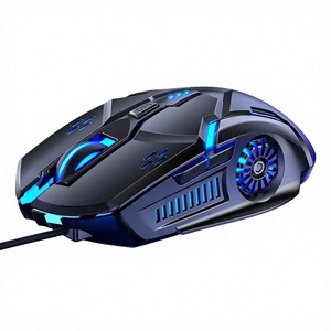 Ratón con Sensor Optoelectrónico con Cable G5, Silencioso, Seis Teclas Luminosas, para Juegos, Deportes Electrónicos, para Computadora Portátil y de Escritorio - Product Image 1