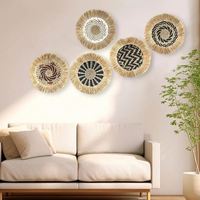 Comptabilité bureau décor rotin lettres macramé porte-serviettes tissé panier Art pour murs pas cher maison putes luxe lien Moody
