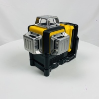 Niveau laser professionnel 089LG 360° à faisceau vert auto-nivelant avec alarme pour la construction et le carrelage