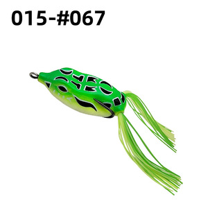 Señuelo de pesca biónico acción de natación vívida falda de silicona señuelo de rana suave Natural Topwater 4cm 6g 5,5 cm 13g - Product Image 4