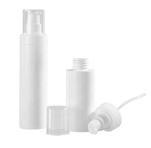 Eco-friendly Cosmetic Packaging 80ml 100ml 120ml 150ml Essence Airless Lotion <b>Bottles</b> Custom PET <b>Bottle</b> - Product Image 4