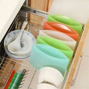 500/1000/1500/4000ml Silicone Food Storage Bags Reusable Food Fresh-keeping Bag Seal Freezer Cooking Fresh Bags - Product Image 6