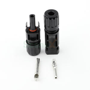 Cable para Panel Solar ABS con Conectores <span class=keywords><strong>M</strong></span> C 4 para Sistemas de Energía Solar, Aplicaciones en Techos de Estaño, Color Plata/Negro Natural, Garantía de 8 Años - Product Image 2