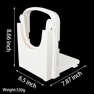 Mới bánh mì Slicer độ dày có thể điều chỉnh bánh mì nướng bánh sandwich Slicer di động có thể gập lại cắt giá cắt bánh mì nướng bánh mì công cụ nướng - Product Image 4