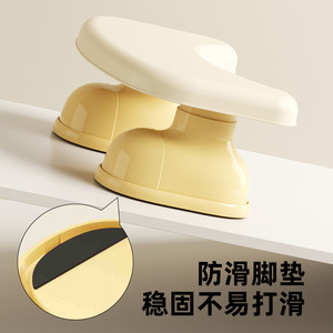 เก้าอี้นั่งชักโครก วัสดุ PP รองรับมุม 35 องศาเพื่อการขับถ่ายที่ง่ายดาย - Product Image 4