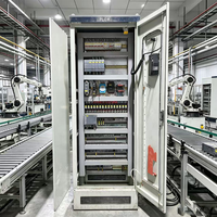 Panel de Control Industrial Inteligente con Unidad Maestra PLC, Disposición de Terminales Multicapa, Ideal para Generadores Diésel Eléctricos