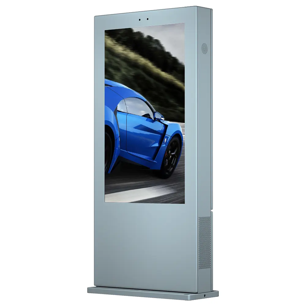 Insegne digitali esterne impermeabili pubblicità Display LCD ad alta risoluzione 3000 Nits Video supporto tecnico pezzi di ricambio gratuiti