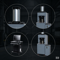 Gyratory Compactor Asphalt Mixture Compaction Testing Machine Laboratory Test Equipment ASTM D6925 AASHTO T312