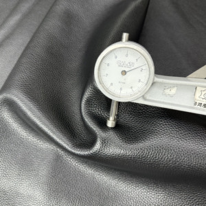 Cuir épais corrigé avec tissu en cuir de peau de vache à <span class=keywords><strong>grain</strong></span> de litchi en relief naturel - Product Image 6