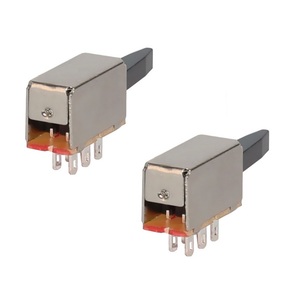 PS-22I48 <span class=keywords><strong>dpdt</strong></span> không khóa push button chuyển qua lỗ góc bên phải - Product Image 3