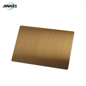 201 304 316 Hairline Stainless Steel Sheet Grand Stainless Steel Decorative Mirror Hairline Sheet For Sale