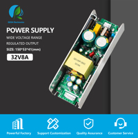 Alimentation à découpage à cadre ouvert 32V 8A 256W de type U AC/DC pour CNC, laser, servomoteur, automatisation industrielle, OEM, ODM