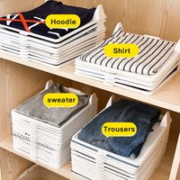 Organisateur de Rangement Empilable en Plastique PP Détachable et Durable Grande Capacité pour Vêtements et Armoire – Vente en Gros