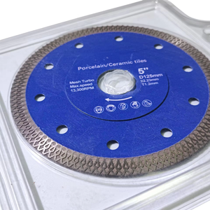 Lame de scie diamantée industrielle ultra-mince de 125 mm, lame de polissage et de meulage de granit haute vitesse, lame à mailles ondulées pour marbre, coupe de pierre - Product Image 5