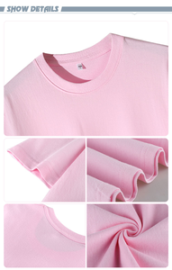 T-shirts Homme Oversize 180 g/m² de Haute Qualité en Gros, Impression de Logo, Vierge, 100% Coton, Personnalisable pour l'Extérieur - Product Image 4