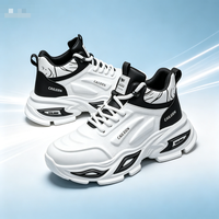 Chaussures de marche d'extérieur pour hommes, autres modèles, à lacets, respirantes, rehaussantes, légères, toutes saisons, tendance quotidienne, nouveauté
