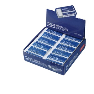 <span class=keywords><strong>Gomme</strong></span> à effacer rectangulaire en plastique 2B pour les élèves du primaire, les enfants, efface propre sans laisser <span class=keywords><strong>de</strong></span> résidus - Product Image 6