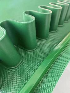 Customized Green PVC <strong>Conveyor</strong> <strong>Belt</strong> for Industrial Lifting and Transportation - Product Image 2